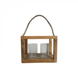 LANTERN WOODEN OPEN