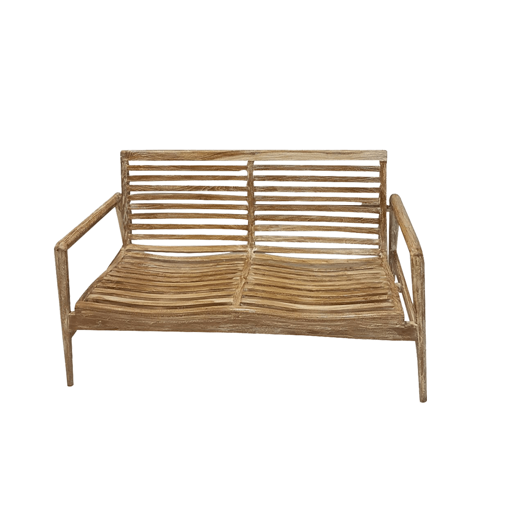 Scandi Sofa Slatted Beachsand Scandi Sofa Slatted