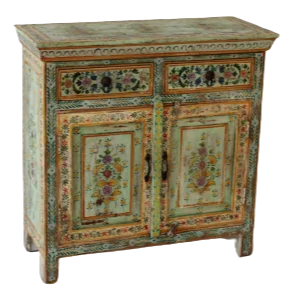 CABINET ART PAINTED