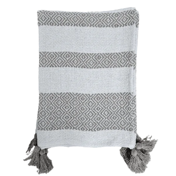 THROW WOVEN COTTON