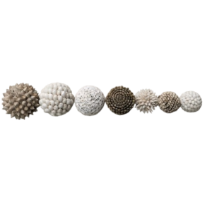 BALL SHELL MED BEIGE