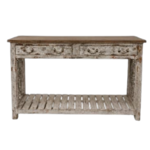CONSOLE METAL SIDES AND BASE RACK